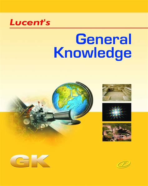 General Knowledge English Edition Lucent Publication