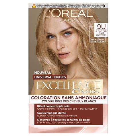 L Oréal Paris L Oréal Paris Excellence crème Universal nudes Coloration Blond très clair Kit