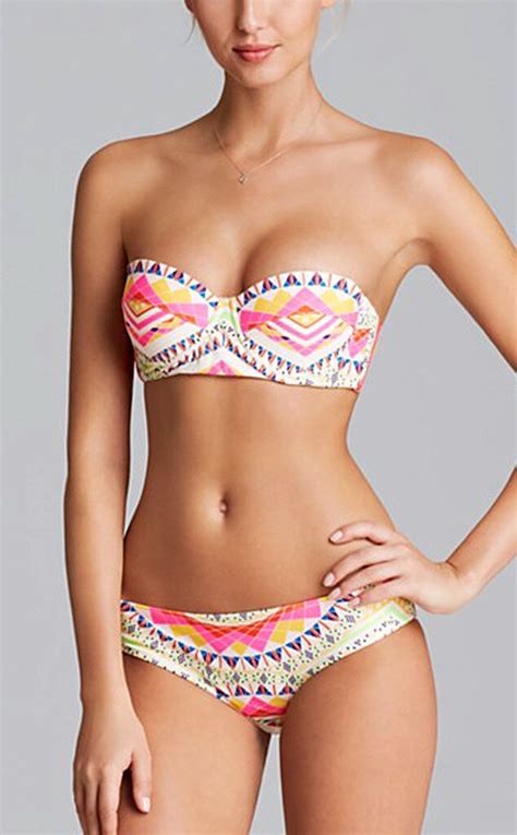 Mara Hoffman Underwire Bustier Bikini Top Classic Bottom From Summer Indulgences E News