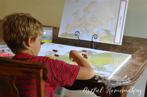 Hands On Geography With Pin It Maps Artful Homemaking
