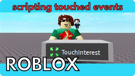 Scripting Your First Touched Event In Roblox Studio Youtube