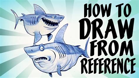 How To Draw From Reference Youtube