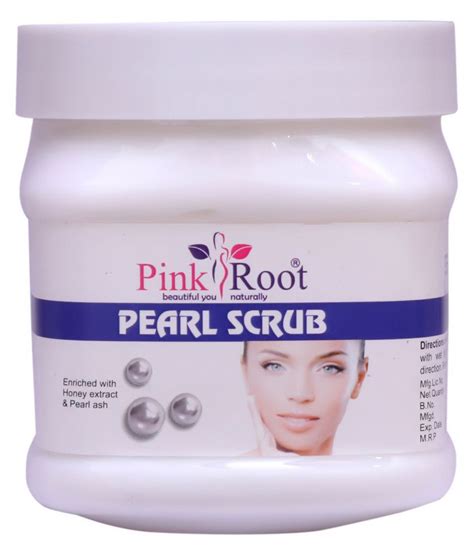 Pink Root Pearl Scrub 500gm With Fem Diamond Bleach Day Cream 50 Gm