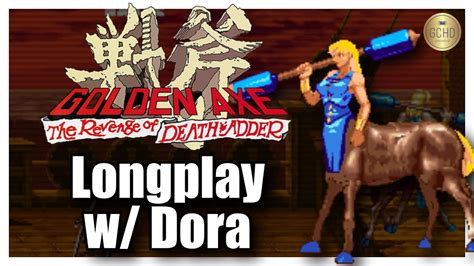 golden axe revenge of death adder [arcade longplay] dora east path no commentary