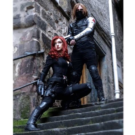 Black Widow Winter Soldier Cosplay Black Widow Graceless Cosplay