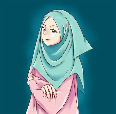 Pin Oleh Hafizhah Nisa Di Muslim Animasi Kartun Gambar Kartun