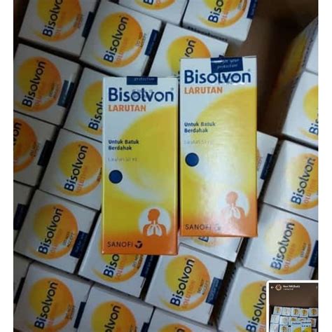 Jual Bisolvon Solution Nebulizer 50ml Obat Batuk Berdahak Shopee
