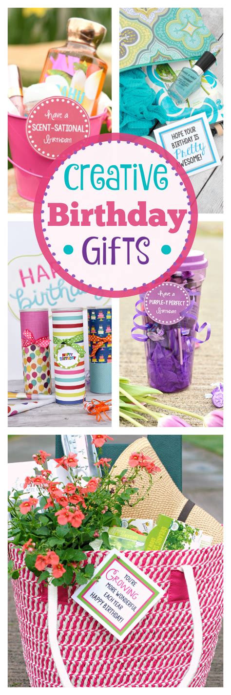 The card holds a special message. Creative Birthday Gifts for Friends - Fun-Squared