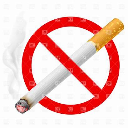 Smoking Cigarette Clipart Signs Sign Vector Non