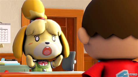 Animal Crossing Isabelle Animation Youtube