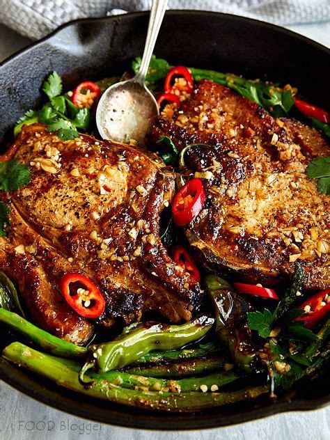 This lean, versatile cut can be prepared using moist or dry heat and eaten sliced alongside vegetables or shredded as a sandwich filling. Pan-Fried Pork Chops with Maple Lime Vinaigrette - i FOOD Blogger | Cooking boneless pork chops ...