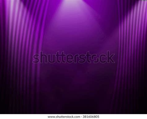 Purple Stage Background Stock Illustration 381606805 Shutterstock