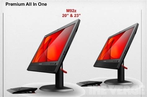 Lenovo Readies The Thinkcentre M92z Slim All In One Pcs