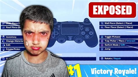 Exposing My Little Brothers Fortnite Settings Little Kid Fortnite