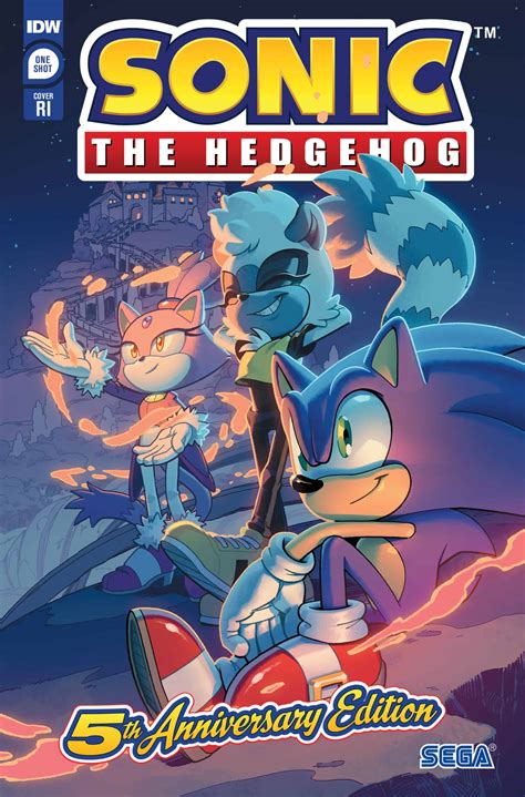 Newswatch Idw Celebrates 5 Years Of Sonic The Hedgehog Comics In April