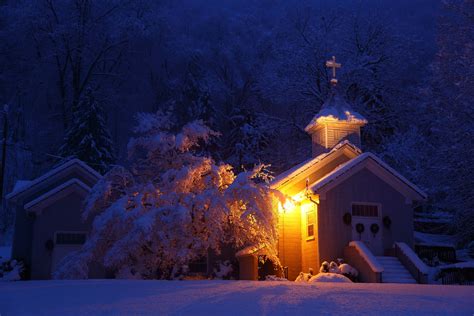 Christmas Church Wallpapers Top Free Christmas Church Backgrounds