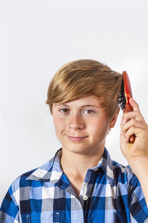 148 Young Boy Brushing His Hair Stock Photos Free And Royalty Free
