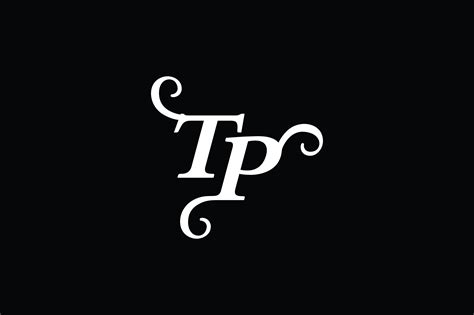 Monogram Tp Logo V2 Gráfico Por Greenlines Studios · Creative Fabrica