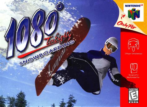 1080 Snowboarding Nintendo 64 Game Snowboarding Nintendo 64 Games