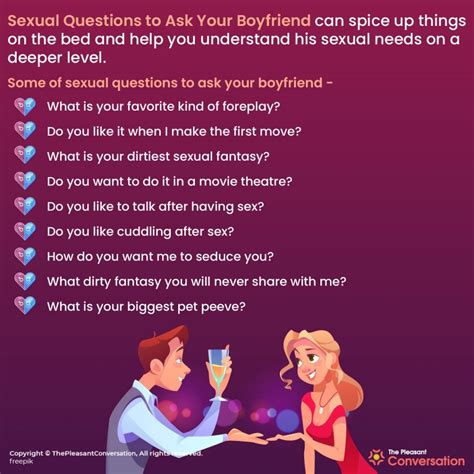 Sexual Questions To Ask Your Boyfriend And Get Him In The Mood