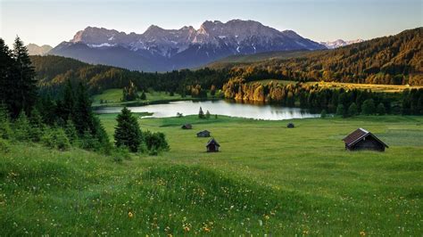 Meadow Lake In The Alps Wallpaper Other Wallpaper Better