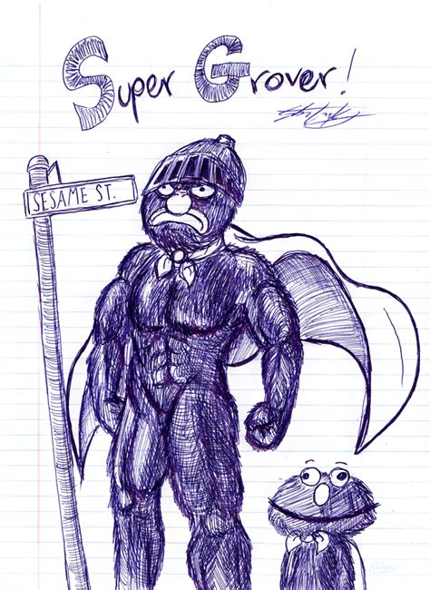 Super Grover By Molochtdl On Deviantart