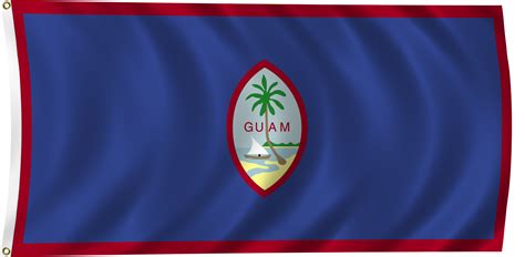 Flag Of Guam 2011 Clippix Etc Educational Photos For Students And