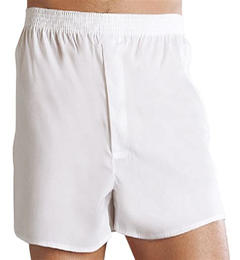 36 Units Of Men S 12 Pack White Cotton Boxer Shorts Size Small Mens Underwear At
