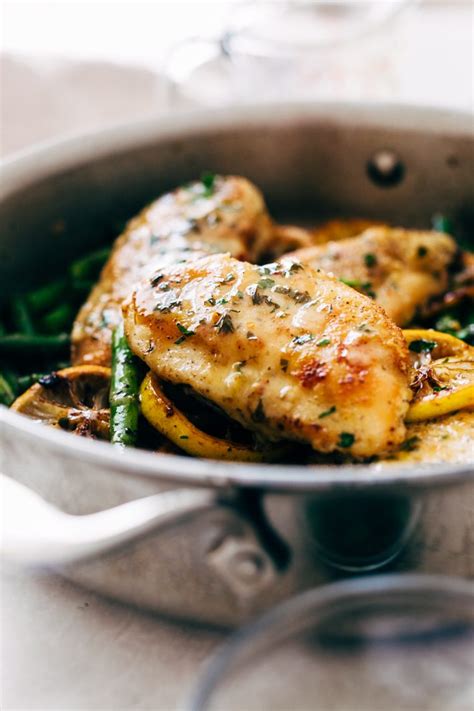 Skillet Garlic Lemon Butter Chicken Recipe | Little Spice Jar