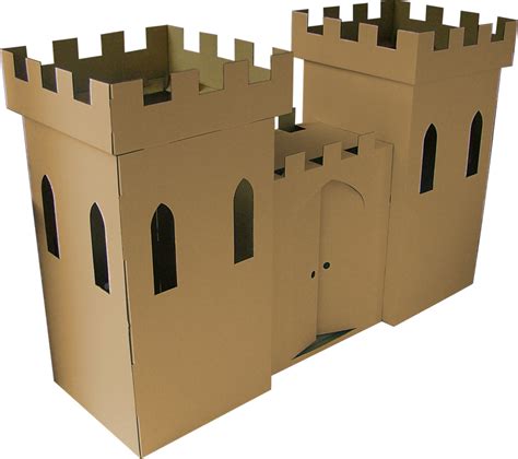 Cardboard Castle Crafts To Do With Kids