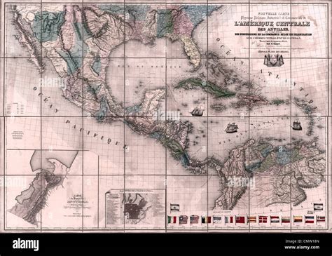 Mapa Del Caribe Fotografías E Imágenes De Alta Resolución Alamy