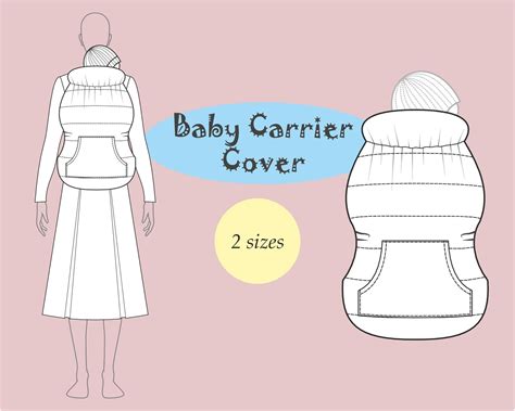 Pdf Pattern Baby Carrier Cover Or Sling Cover The Best Etsy