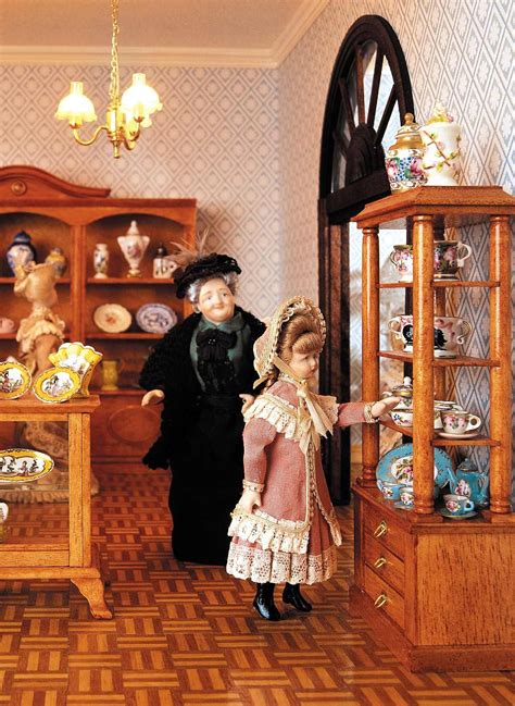 The Porcelain Department In The Largest Miniature Department Store In