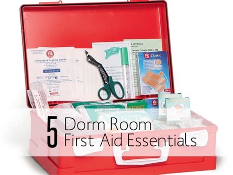 5 Essential Items For Your Dorm First Aid Kit College Fashion