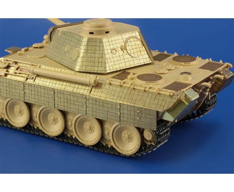 Panther Ausf D Zimmerit Vertical Tamiya 35345 Eduard 36330