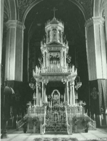 New Liturgical Movement Some Altars Of Repose In Spain