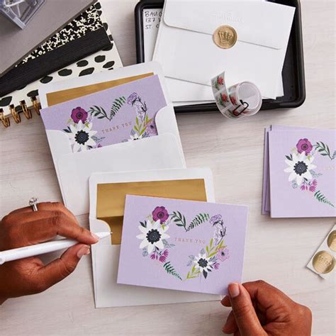 We have thousands of customizable templates in a range of beautiful paper types, available in an array of shapes and sizes. What to Write in a Bridal Shower Thank-You Note ...