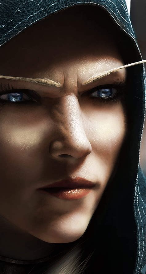 Sylvanas Windrunner High Elf World Of Warcraft Warcraft Dota Lady