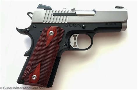 Accurate And Beautiful Review Of The Sig 1911 Ultra Compact 9mm