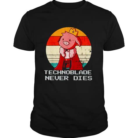 Technoblade Merch Cosplay Shirt