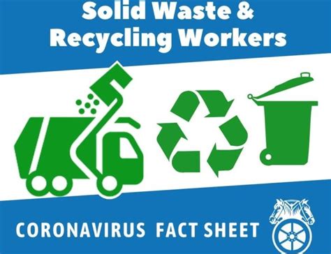 Solid Waste Recycling COVID 19 Fact Sheet Teamsters Local 350