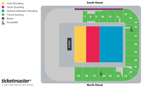 Darlington Arena Darlington Tickets Schedule Seating Chart