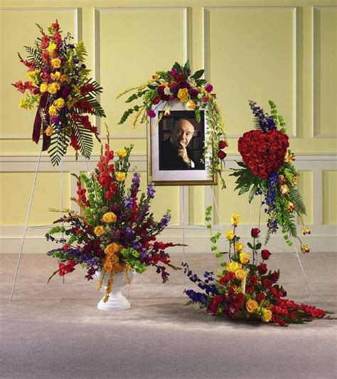 unique flower arrangements sympathy arrangements arrangements funéraires funeral floral