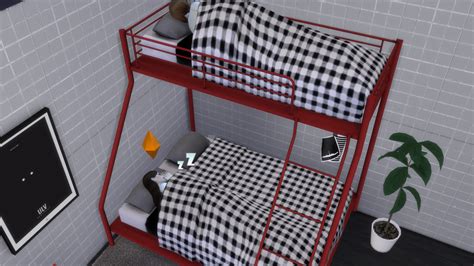 Sims 4 Cc Finds — Kkb Marketb Vello Loft Bed