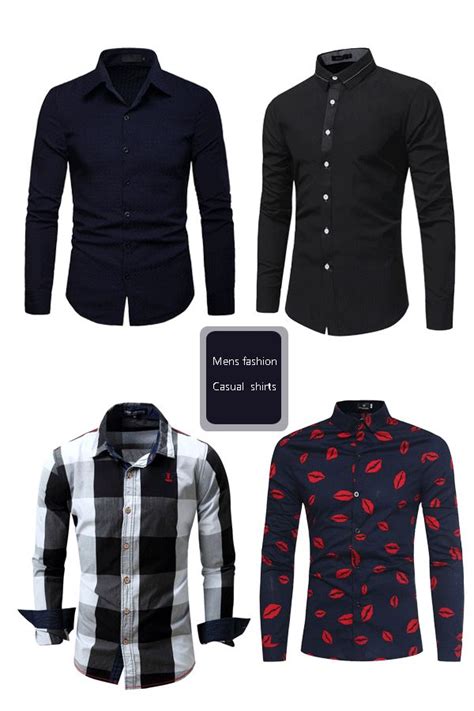 New Fashion Mens Casual Shirt A Variety Of Multi Color Come And Buy