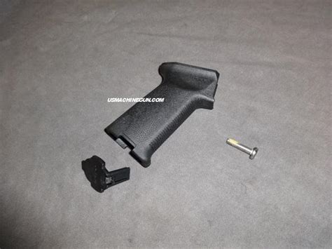 Polymer Tactical Pistol Grip For Ak 47 Draco And Mini Draco On Gun