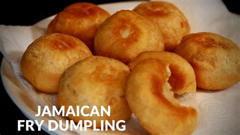 how to make jamaican fry dumpling step by step recipe by chef ricardo cooking youtube