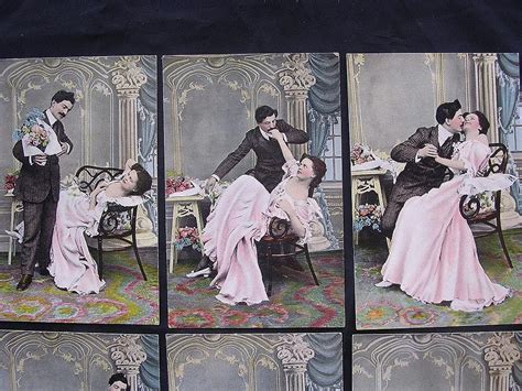 Rare Set Of Six Victorian Era Risque Postcards From Molotov On Ruby Lane