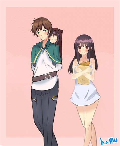 Megumin Living A Happy Married Life Konosuba Anime Kawaii Anime Anime
