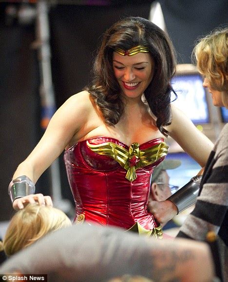 Christina Hendricks Playing Wonder Woman